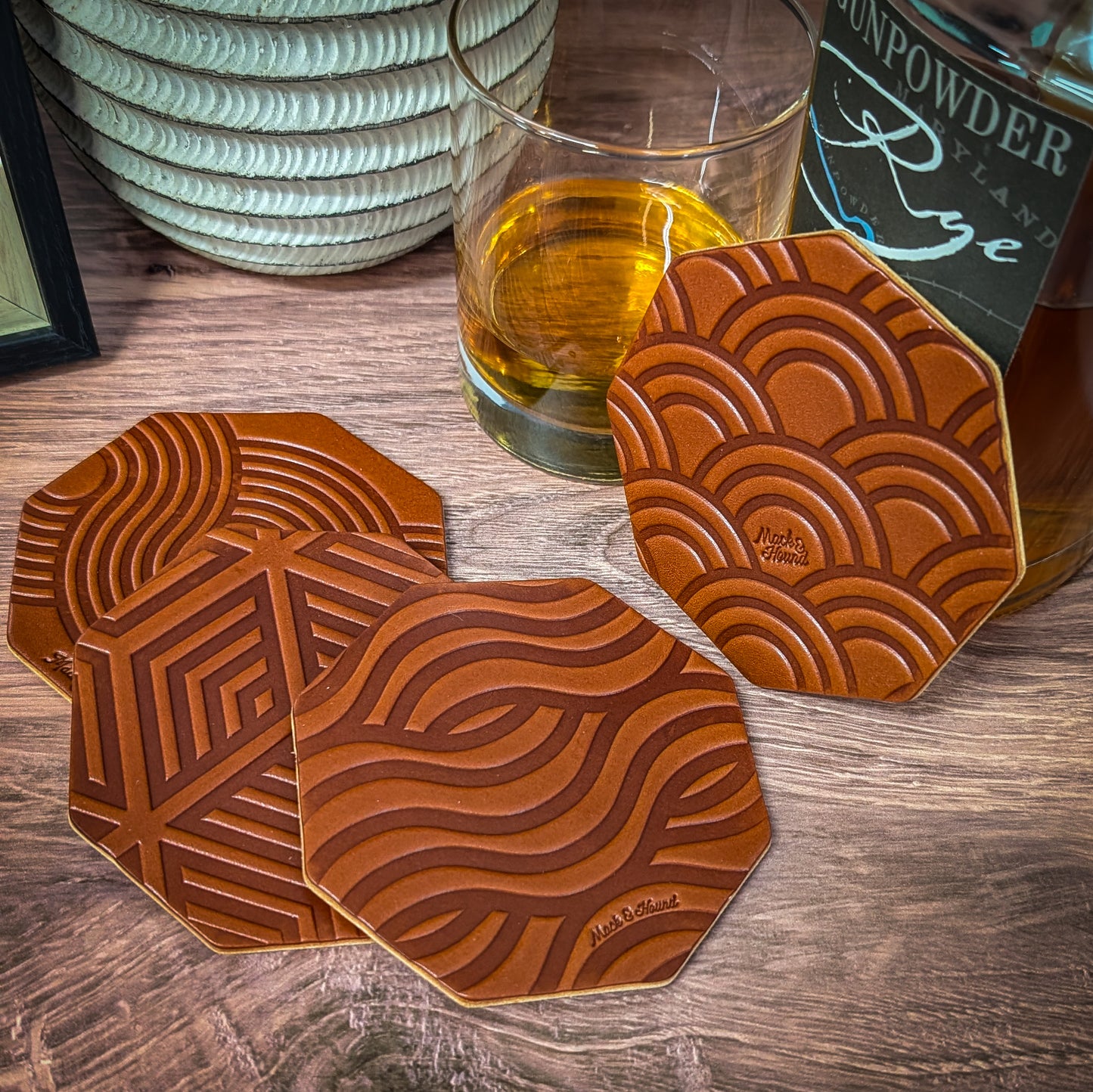Leather Coaster (Pack of 4)