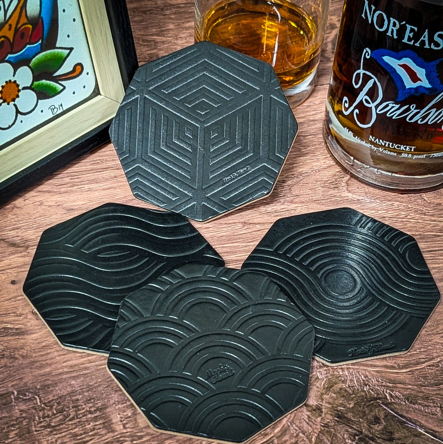 Leather Coaster (Pack of 4)
