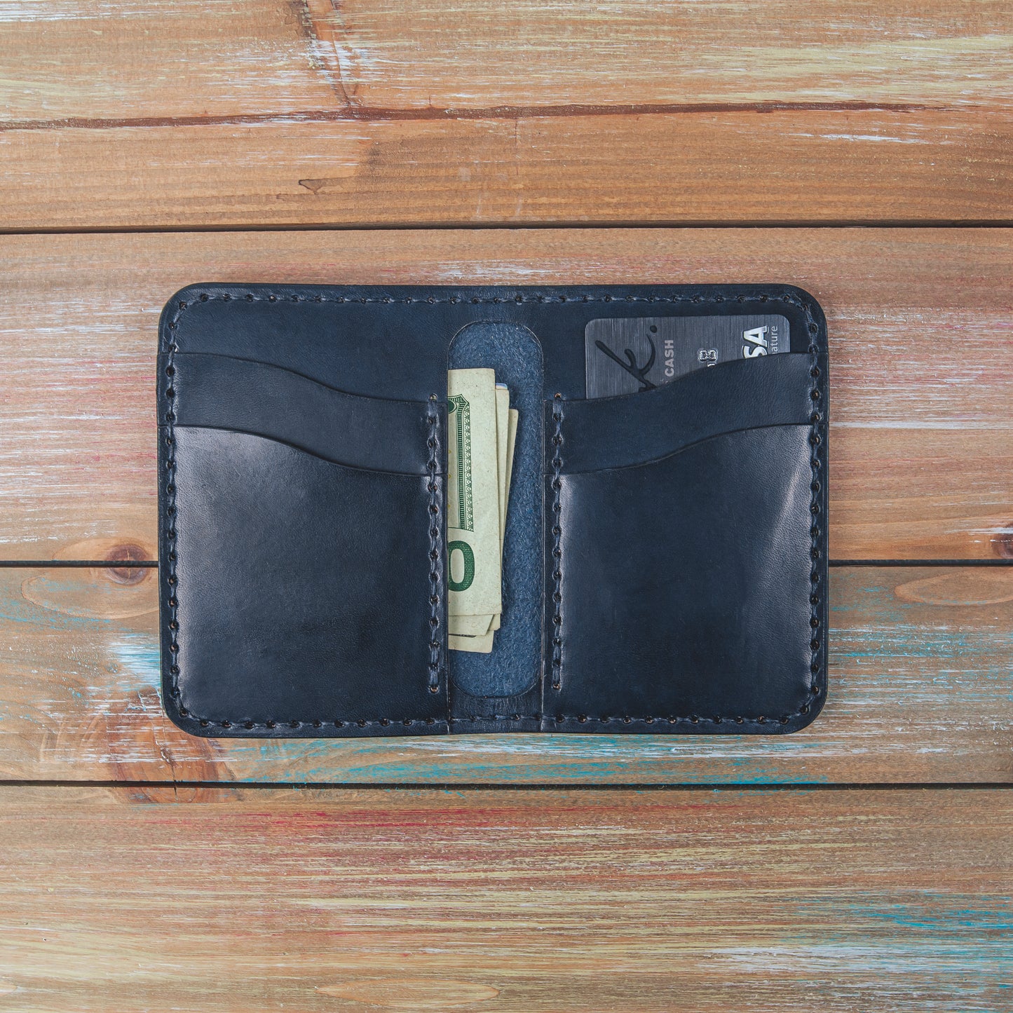 Pojac Vertical Bifold Wallet