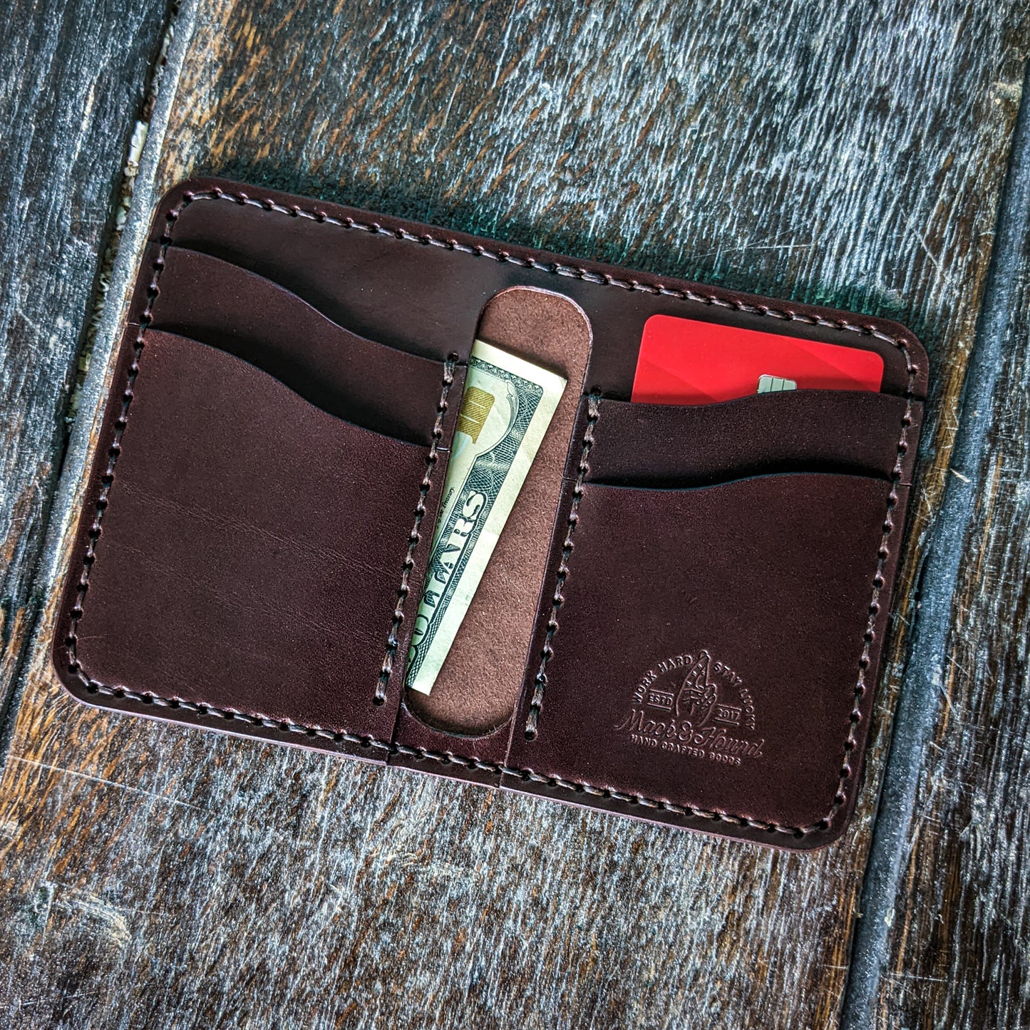 Pojac Vertical Bifold Wallet