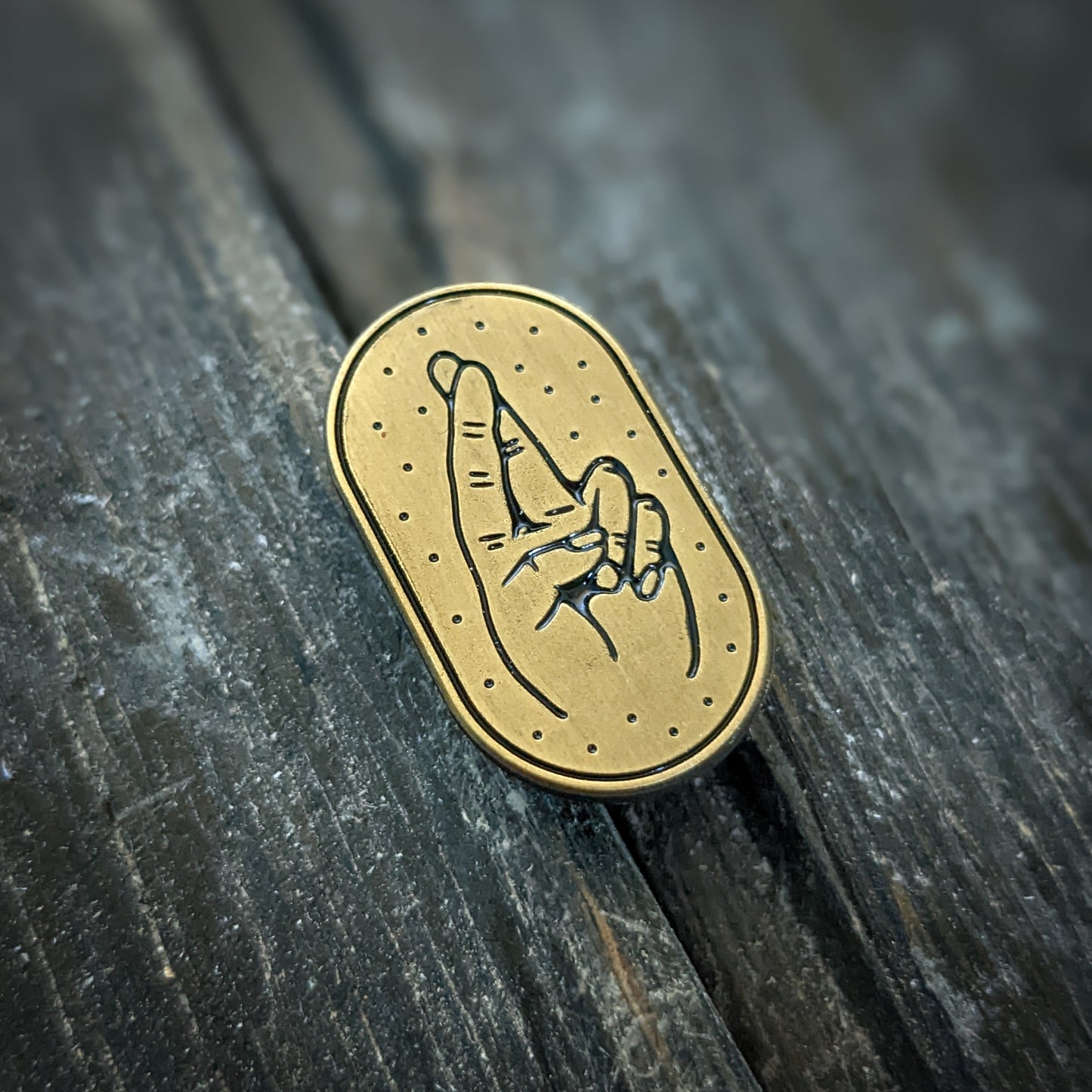 Stay Lucky Enamel Pin