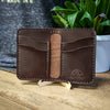 Pojac Vertical Bifold Wallet (Chocolate)