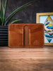Pojac Vertical Bifold Wallet (Buck Brown)