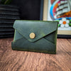 Envelope Wallet/Business Card Holder (Brushed Green)