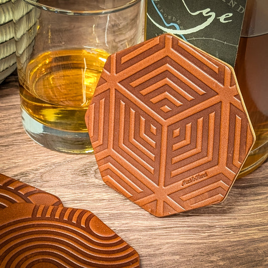 Leather Coaster (Pack of 4)