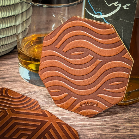 Leather Coaster (Pack of 4)