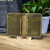 Pojac Vertical Bifold Wallet (Olive)